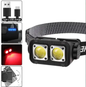 ФОТО КАРТИНКИ ЗОБРАЖЕННЯ Налобний ліхтар K372/L-31-2COB(White+Red), Motion Sensor, Li-Ion акумулятор, індикація заряду, ЗП T РОЗДРІБ ОПТ ГУРТ ГУРТОМ ОПТОМ! З ЄВРОПИ! ЯКІСТЬ! Купити Львів Характеристики Ціна Оплата Доставка "БОГОДАР" ІНТЕРНЕТ-МАГАЗИН Огляд Рейтинг Порівняння Як вибрати Якісний