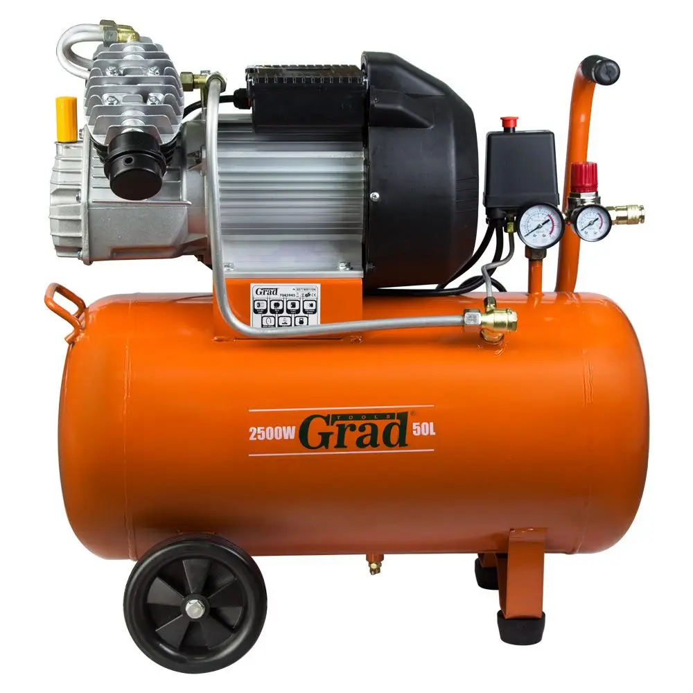 ФОТО КАРТИНКИ ЗОБРАЖЕННЯ Компресор двопоршневий побутовий 2.5кВт 435л/хв 8бар 50л GRAD (7043945) РОЗДРІБ ОПТ ГУРТ ГУРТОМ ОПТОМ! З ЄВРОПИ! ЯКІСТЬ! Купити Львів Характеристики Ціна Оплата Доставка "БОГОДАР" ІНТЕРНЕТ-МАГАЗИН Огляд Рейтинг Порівняння Як вибрати Якісний