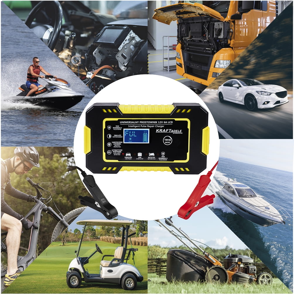 ФОТО КАРТИНКИ ЗОБРАЖЕННЯ Automatyczny prostownik akumulatorowy LCD 12V / 6A KD1290 РОЗДРІБ ОПТ ГУРТ ГУРТОМ ОПТОМ! З ЄВРОПИ! ЯКІСТЬ! Купити Львів Характеристики Ціна Оплата Доставка "БОГОДАР" ІНТЕРНЕТ-МАГАЗИН Огляд Рейтинг Порівняння Як вибрати Якісний