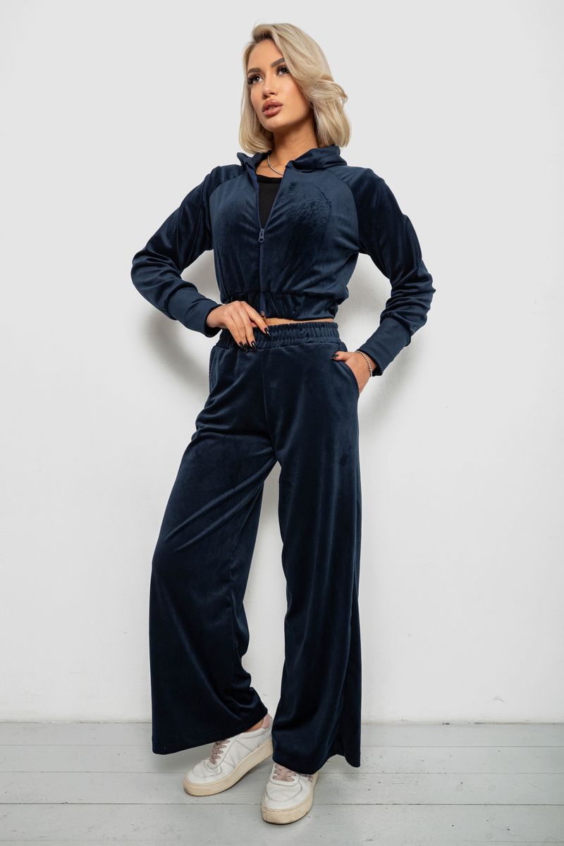 ФОТО КАРТИНКИ ЗОБРАЖЕННЯ Спортивний костюм жіночий велюровий AGER 257R4125 S-M Синій РОЗДРІБ ОПТ ГУРТ ГУРТОМ ОПТОМ! З ЄВРОПИ! ЯКІСТЬ! Купити Львів Характеристики Ціна Оплата Доставка "БОГОДАР" ІНТЕРНЕТ-МАГАЗИН Огляд Рейтинг Порівняння Як вибрати Якісний