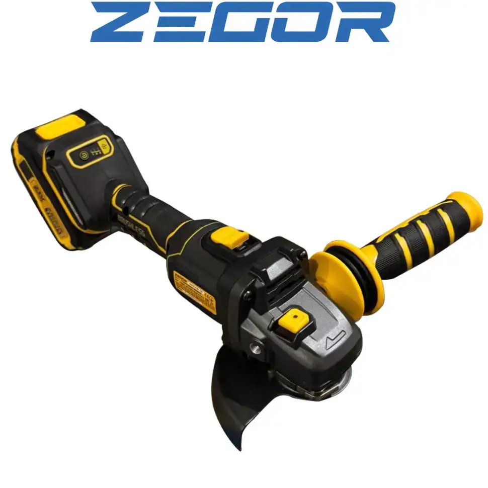 ФОТО КАРТИНКИ ЗОБРАЖЕННЯ Потужна кутова акумуляторна шліфмашина ZEGOR AGTG-21BL-125 (акум 21V 4.0Ah 1шт і зп) (Серія Tiger) РОЗДРІБ ОПТ ГУРТ ГУРТОМ ОПТОМ! З ЄВРОПИ! ЯКІСТЬ! Купити Львів Характеристики Ціна Оплата Доставка "БОГОДАР" ІНТЕРНЕТ-МАГАЗИН Огляд Рейтинг Порівняння Як вибрати Якісний