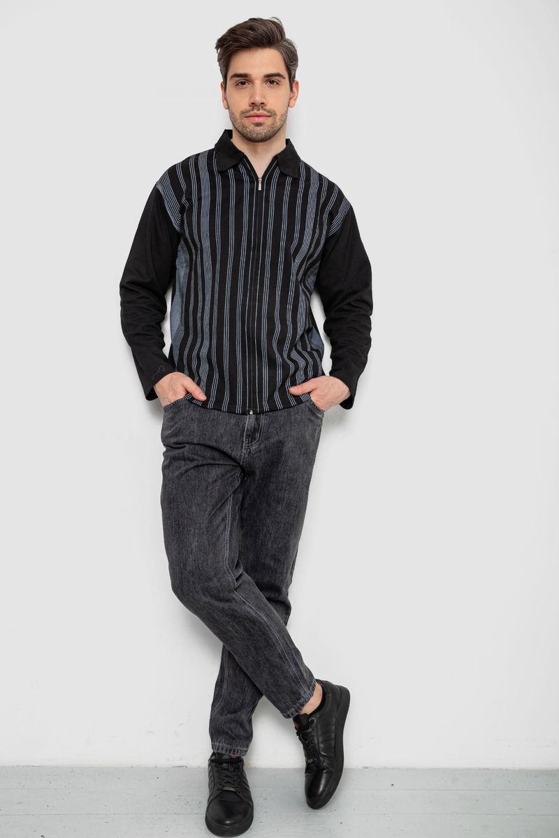 ФОТО КАРТИНКИ ЗОБРАЖЕННЯ Кофта чоловіча на блискавці в смужку AGER 238R123 L Чорний РОЗДРІБ ОПТ ГУРТ ГУРТОМ ОПТОМ! З ЄВРОПИ! ЯКІСТЬ! Купити Львів Характеристики Ціна Оплата Доставка "БОГОДАР" ІНТЕРНЕТ-МАГАЗИН Огляд Рейтинг Порівняння Як вибрати Якісний