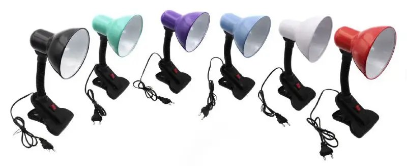 ФОТО КАРТИНКИ ЗОБРАЖЕННЯ Настільна лампа Китай прищіпка E27 (в наявності різні кольори) від 220V РОЗДРІБ ОПТ ГУРТ ГУРТОМ ОПТОМ! З ЄВРОПИ! ЯКІСТЬ! Купити Львів Характеристики Ціна Оплата Доставка "БОГОДАР" ІНТЕРНЕТ-МАГАЗИН Огляд Рейтинг Порівняння Як вибрати Якісний