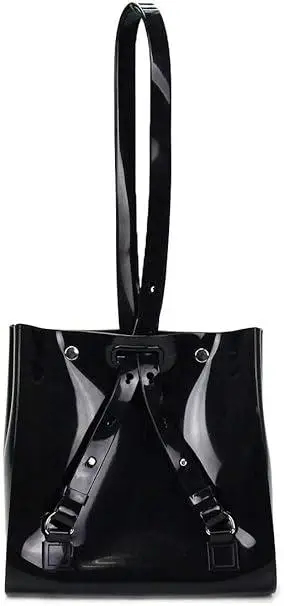 ФОТО КАРТИНКИ ЗОБРАЖЕННЯ Жіноча каучукова сумка-рюкзак трансформер ZAXY CLOSER BAG чорна RSZAXACBG black РОЗДРІБ ОПТ ГУРТ ГУРТОМ ОПТОМ! З ЄВРОПИ! ЯКІСТЬ! Купити Львів Характеристики Ціна Оплата Доставка "БОГОДАР" ІНТЕРНЕТ-МАГАЗИН Огляд Рейтинг Порівняння Як вибрати Якісний