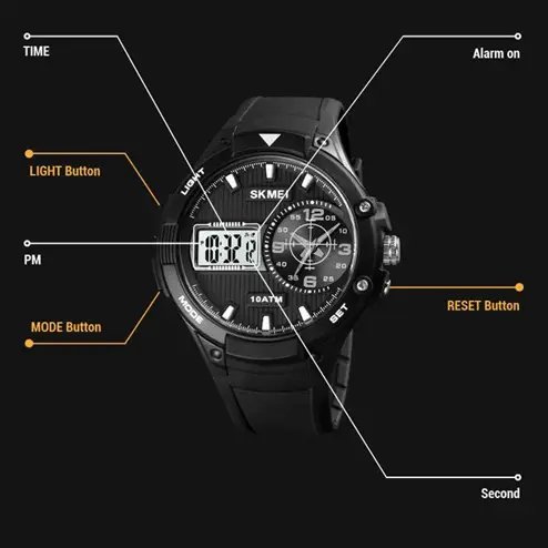 ФОТО КАРТИНКИ ЗОБРАЖЕННЯ Годинник наручний SKMEI 1761BKWT, BLACK/WHITE, 10267 РОЗДРІБ ОПТ ГУРТ ГУРТОМ ОПТОМ! З ЄВРОПИ! ЯКІСТЬ! Купити Львів Характеристики Ціна Оплата Доставка "БОГОДАР" ІНТЕРНЕТ-МАГАЗИН Огляд Рейтинг Порівняння Як вибрати Якісний