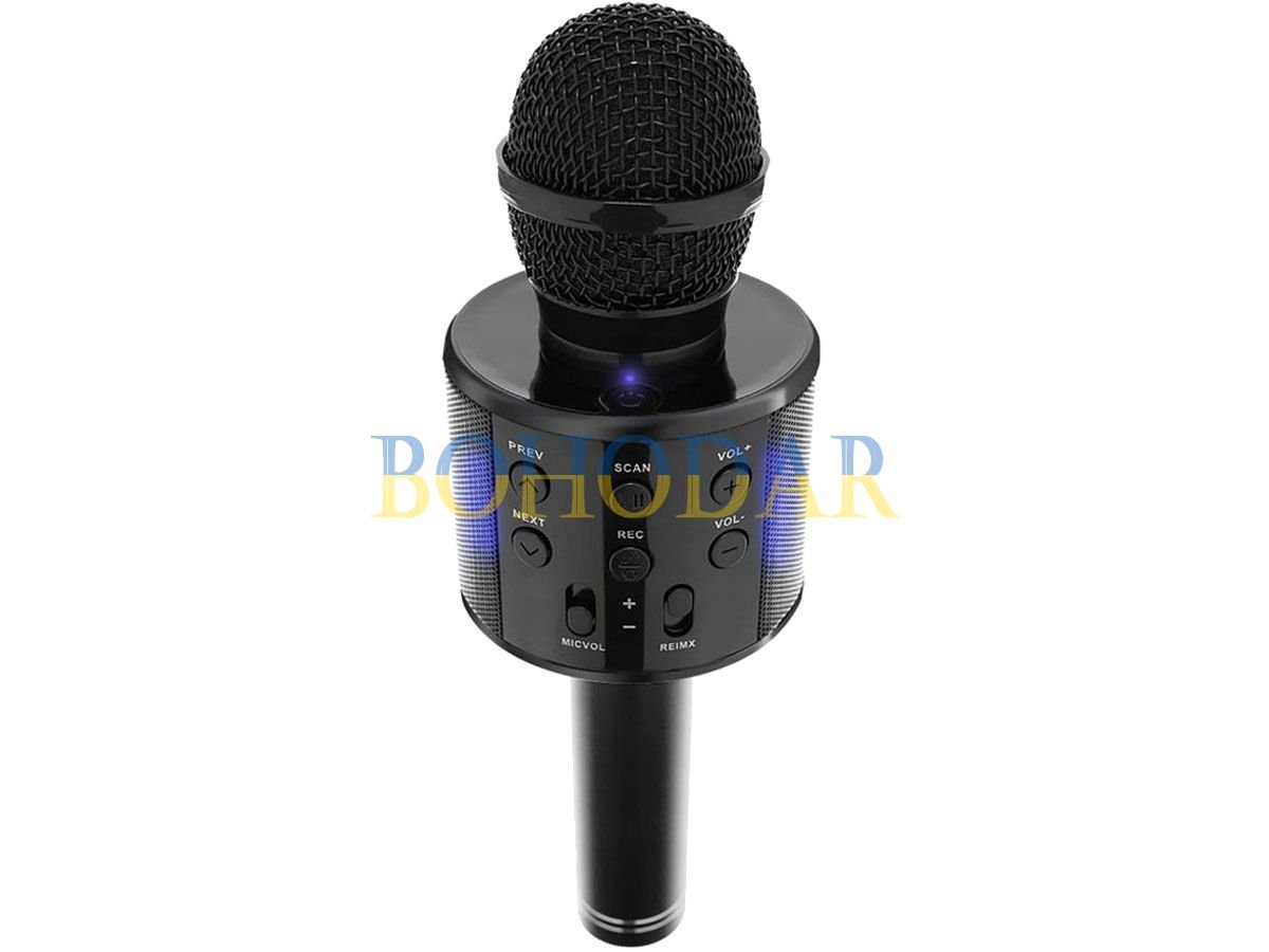 ФОТО КАРТИНКИ ЗОБРАЖЕННЯ Мікрофон-караоке з колонкою HANDHELD KTV WS-858 чорний SD USB LED BLUETOOTH 4.0 Android/IOS (Apple, iPhone) акумулятор Польща! РОЗДРІБ ОПТ ГУРТ ГУРТОМ ОПТОМ! З ЄВРОПИ! ЯКІСТЬ! Купити Львів Характеристики Ціна Оплата Доставка "БОГОДАР" ІНТЕРНЕТ-МАГАЗИН Огляд Рейтинг Порівняння Як вибрати Якісний