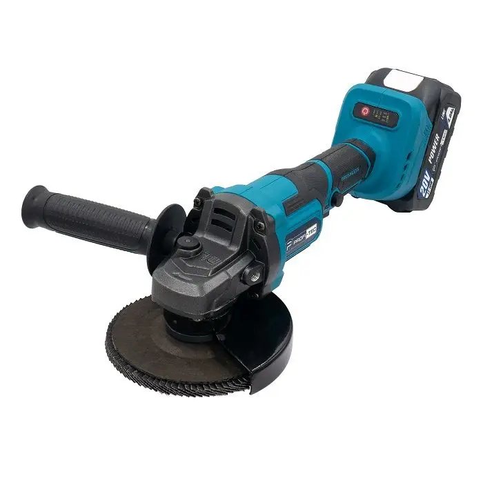 ФОТО КАРТИНКИ ЗОБРАЖЕННЯ Потужна кутова безщіткова шліфмашина PROFI-TEC PGA202BL POWERLINE : з АКБ 2шт-20V 4.0Ah, диск 125 мм, 8500 об/хв РОЗДРІБ ОПТ ГУРТ ГУРТОМ ОПТОМ! З ЄВРОПИ! ЯКІСТЬ! Купити Львів Характеристики Ціна Оплата Доставка "БОГОДАР" ІНТЕРНЕТ-МАГАЗИН Огляд Рейтинг Порівняння Як вибрати Якісний