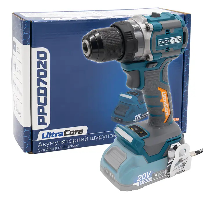 ФОТО КАРТИНКИ ЗОБРАЖЕННЯ Потужний акумуляторний дриль-шуруповерт PROFI-TEC PPCD7020 UltraCore : без АКБ (007178) РОЗДРІБ ОПТ ГУРТ ГУРТОМ ОПТОМ! З ЄВРОПИ! ЯКІСТЬ! Купити Львів Характеристики Ціна Оплата Доставка "БОГОДАР" ІНТЕРНЕТ-МАГАЗИН Огляд Рейтинг Порівняння Як вибрати Якісний