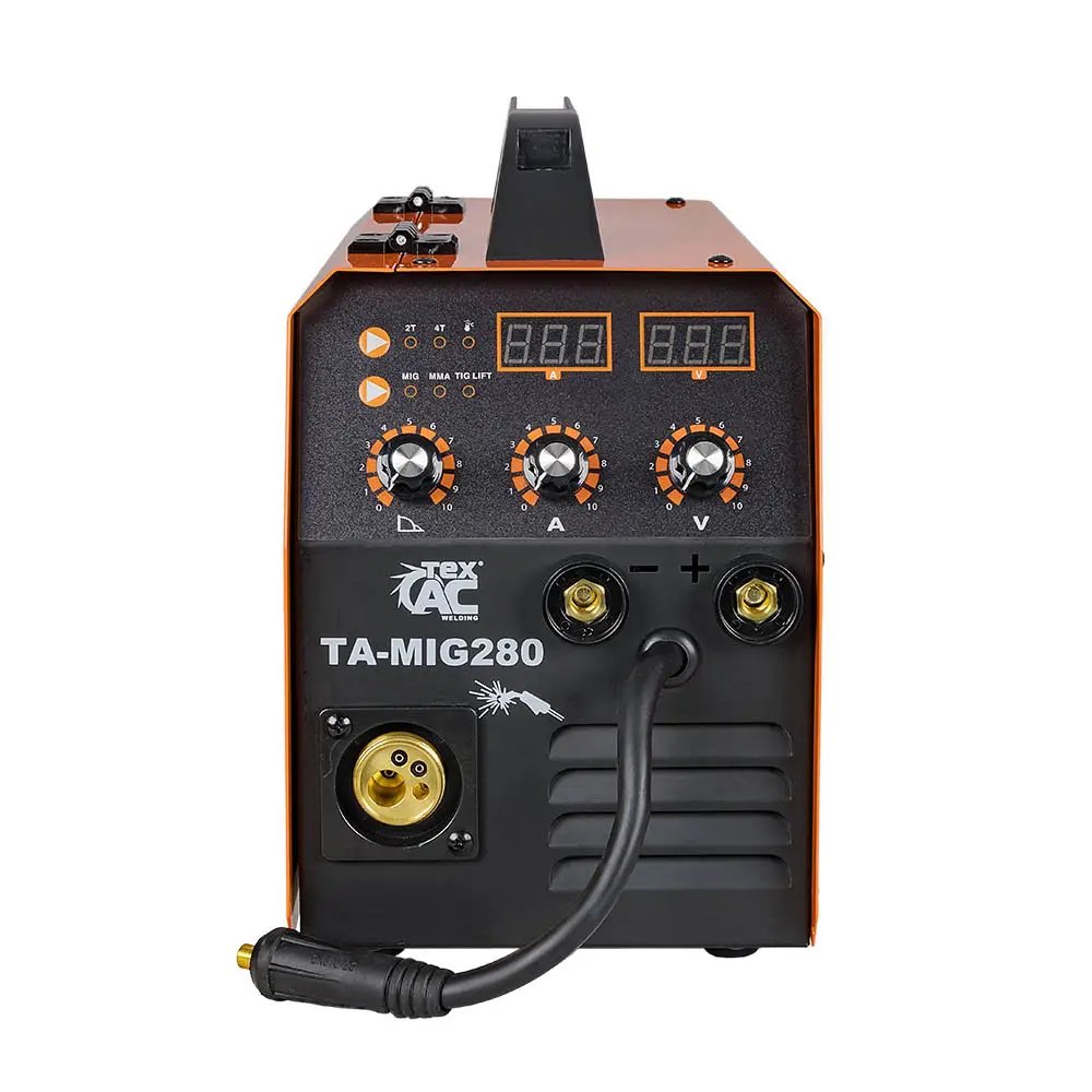 ФОТО КАРТИНКИ ЗОБРАЖЕННЯ Професійний зварювальний напівавтомат TEX.AC ТА-MIG280 : 7.6 кВт, 40-280А, дріт 0.6-1.2 мм,електроди 1.6-5 мм, рукав 3 м РОЗДРІБ ОПТ ГУРТ ГУРТОМ ОПТОМ! З ЄВРОПИ! ЯКІСТЬ! Купити Львів Характеристики Ціна Оплата Доставка "БОГОДАР" ІНТЕРНЕТ-МАГАЗИН Огляд Рейтинг Порівняння Як вибрати Якісний