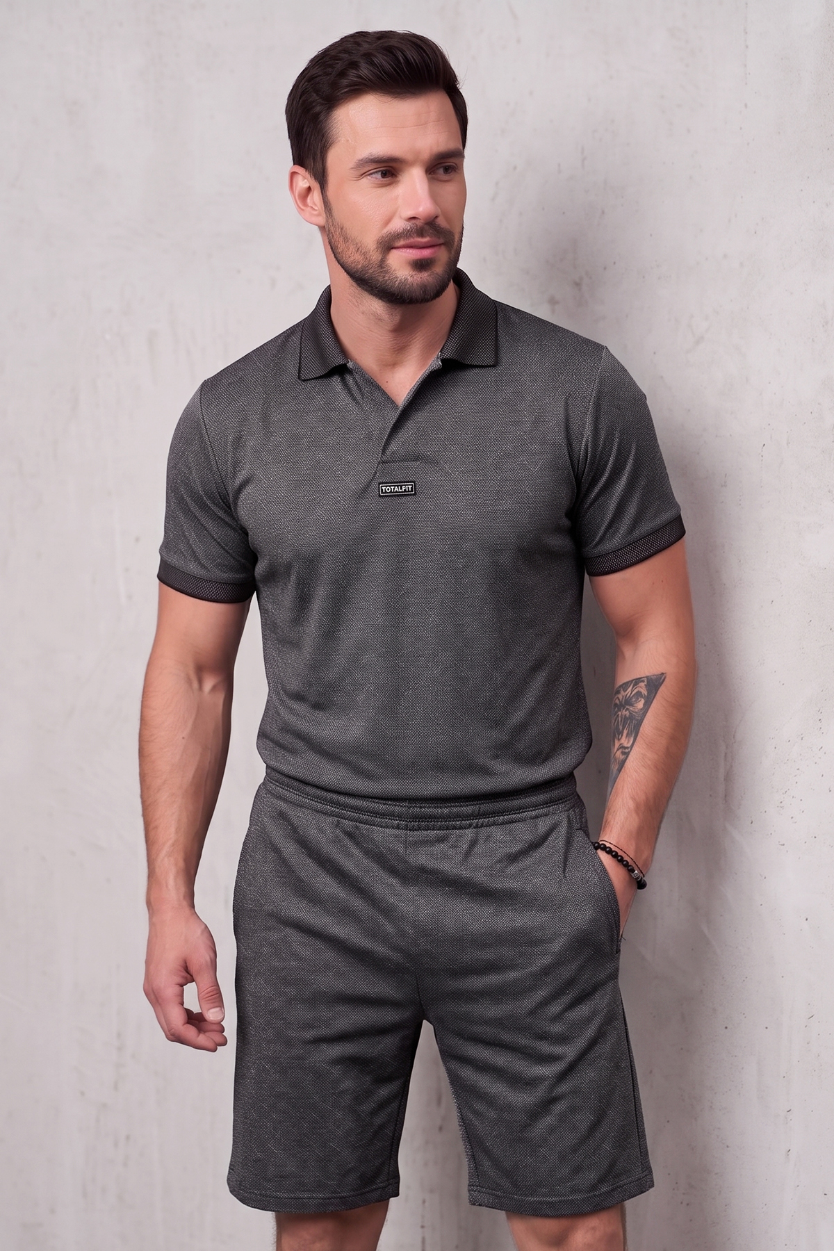ФОТО КАРТИНКИ ЗОБРАЖЕННЯ Чоловіча футболка-поло TOTALFIT RMSK7-F9-2XL 2XL Сірий РОЗДРІБ ОПТ ГУРТ ГУРТОМ ОПТОМ! З ЄВРОПИ! ЯКІСТЬ! Купити Львів Характеристики Ціна Оплата Доставка "БОГОДАР" ІНТЕРНЕТ-МАГАЗИН Огляд Рейтинг Порівняння Як вибрати Якісний