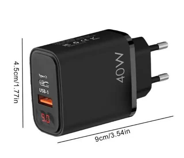 ФОТО КАРТИНКИ ЗОБРАЖЕННЯ ЗЗП Мережевий зарядний пристрій PD PKG050 40W QC3.0 LED РОЗДРІБ ОПТ ГУРТ ГУРТОМ ОПТОМ! З ЄВРОПИ! ЯКІСТЬ! Купити Львів Характеристики Ціна Оплата Доставка "БОГОДАР" ІНТЕРНЕТ-МАГАЗИН Огляд Рейтинг Порівняння Як вибрати Якісний