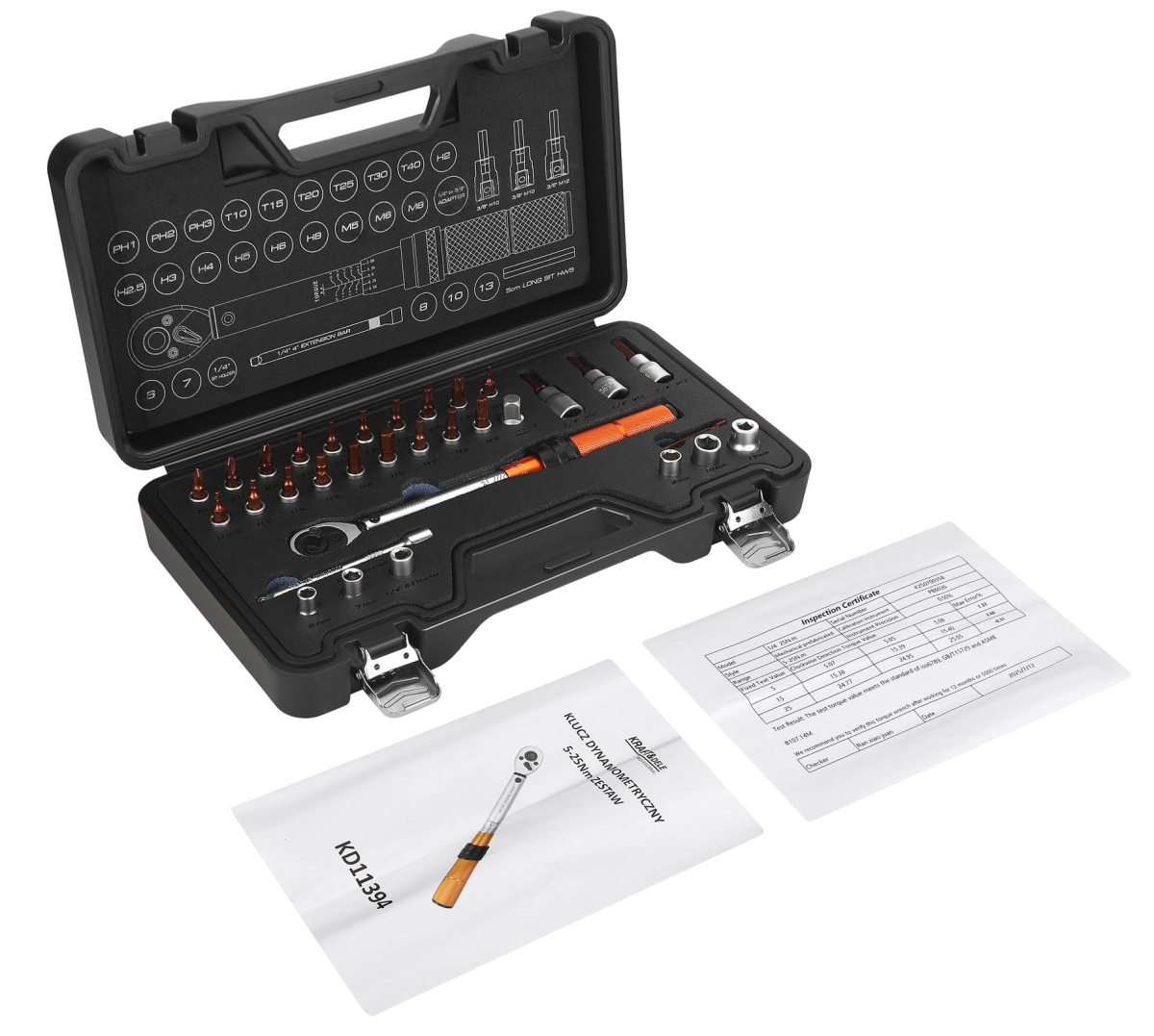 ФОТО КАРТИНКИ ЗОБРАЖЕННЯ KLUCZ DYNAMOMETRYCZNY 1/4" 5–25Nm ZESTAW 32el. KD11394 РОЗДРІБ ОПТ ГУРТ ГУРТОМ ОПТОМ! З ЄВРОПИ! ЯКІСТЬ! Купити Львів Характеристики Ціна Оплата Доставка "БОГОДАР" ІНТЕРНЕТ-МАГАЗИН Огляд Рейтинг Порівняння Як вибрати Якісний
