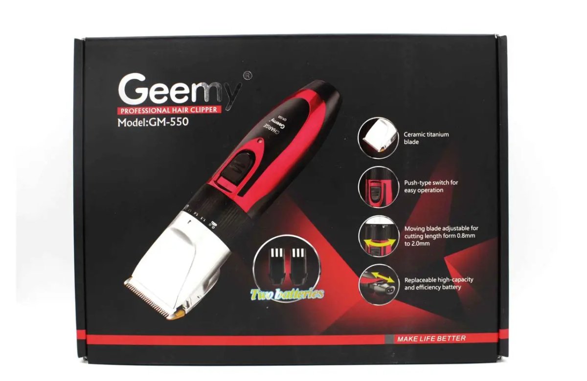 ФОТО КАРТИНКИ ЗОБРАЖЕННЯ Машинка для стрижки GEEMY GM-550 (кераміка) РОЗДРІБ ОПТ ГУРТ ГУРТОМ ОПТОМ! З ЄВРОПИ! ЯКІСТЬ! Купити Львів Характеристики Ціна Оплата Доставка "БОГОДАР" ІНТЕРНЕТ-МАГАЗИН Огляд Рейтинг Порівняння Як вибрати Якісний