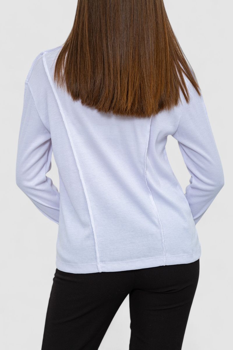 ФОТО КАРТИНКИ ЗОБРАЖЕННЯ Жіночий лонгслів в рубчик AGER 102R325 L-XL Білий РОЗДРІБ ОПТ ГУРТ ГУРТОМ ОПТОМ! З ЄВРОПИ! ЯКІСТЬ! Купити Львів Характеристики Ціна Оплата Доставка "БОГОДАР" ІНТЕРНЕТ-МАГАЗИН Огляд Рейтинг Порівняння Як вибрати Якісний