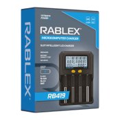 ФОТО КАРТИНКИ ЗОБРАЖЕННЯ Зарядний пристрій RABLEX RB419 - 4 слоти, 2A, LCD-дисплей, тест ємності, підтримка QC/PD, для Li-i РОЗДРІБ ОПТ ГУРТ ГУРТОМ ОПТОМ! З ЄВРОПИ! ЯКІСТЬ! Купити Львів Характеристики Ціна Оплата Доставка "БОГОДАР" ІНТЕРНЕТ-МАГАЗИН Огляд Рейтинг Порівняння Як вибрати Якісний