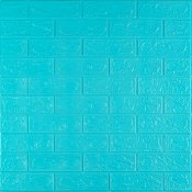 ФОТО КАРТИНКИ ЗОБРАЖЕННЯ 3D панель самоклеюча 700х770х3мм цегла Бірюза (002-3) SW-00000573 РОЗДРІБ ОПТ ГУРТ ГУРТОМ ОПТОМ! З ЄВРОПИ! ЯКІСТЬ! Купити Львів Характеристики Ціна Оплата Доставка "БОГОДАР" ІНТЕРНЕТ-МАГАЗИН Огляд Рейтинг Порівняння Як вибрати Якісний