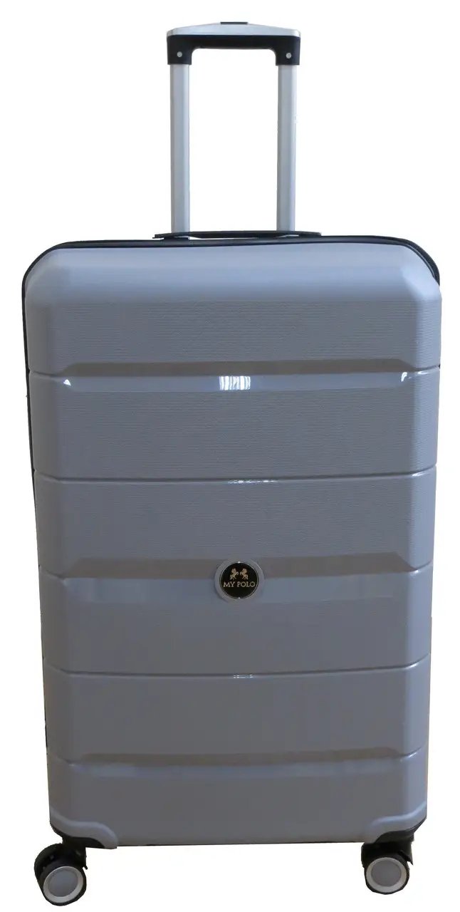 ФОТО КАРТИНКИ ЗОБРАЖЕННЯ Велика валіза на колесах з поліпропілену 93L My Polo, Туреччина сіра 70c05 large grey РОЗДРІБ ОПТ ГУРТ ГУРТОМ ОПТОМ! З ЄВРОПИ! ЯКІСТЬ! Купити Львів Характеристики Ціна Оплата Доставка "БОГОДАР" ІНТЕРНЕТ-МАГАЗИН Огляд Рейтинг Порівняння Як вибрати Якісний