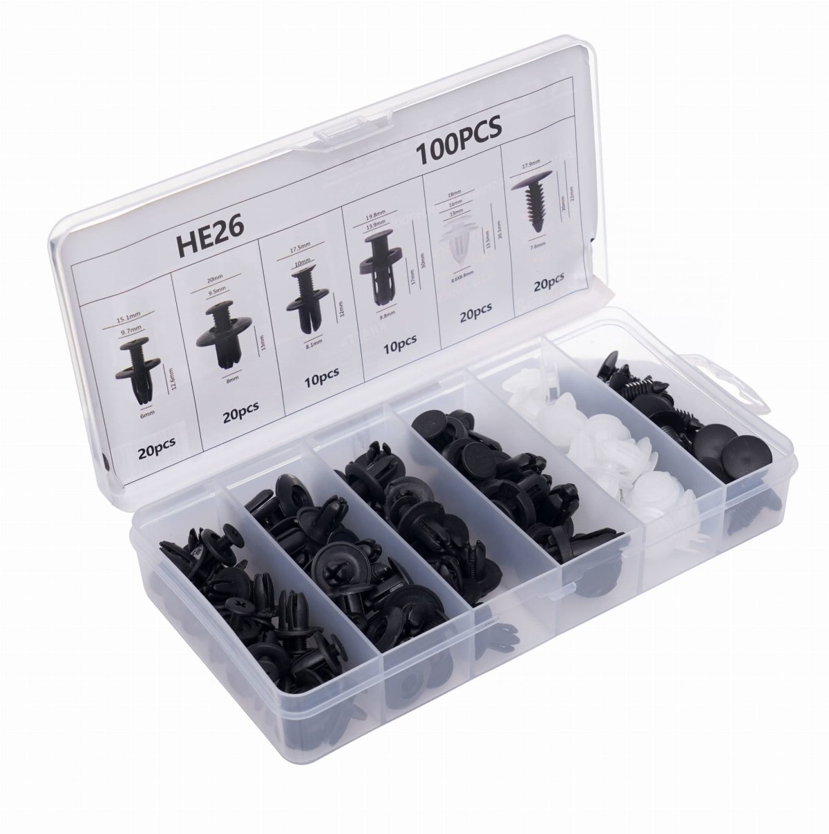 ФОТО КАРТИНКИ ЗОБРАЖЕННЯ Spinki i klipsy mocujące do tapicerki 100szt. KD10498 РОЗДРІБ ОПТ ГУРТ ГУРТОМ ОПТОМ! З ЄВРОПИ! ЯКІСТЬ! Купити Львів Характеристики Ціна Оплата Доставка "БОГОДАР" ІНТЕРНЕТ-МАГАЗИН Огляд Рейтинг Порівняння Як вибрати Якісний