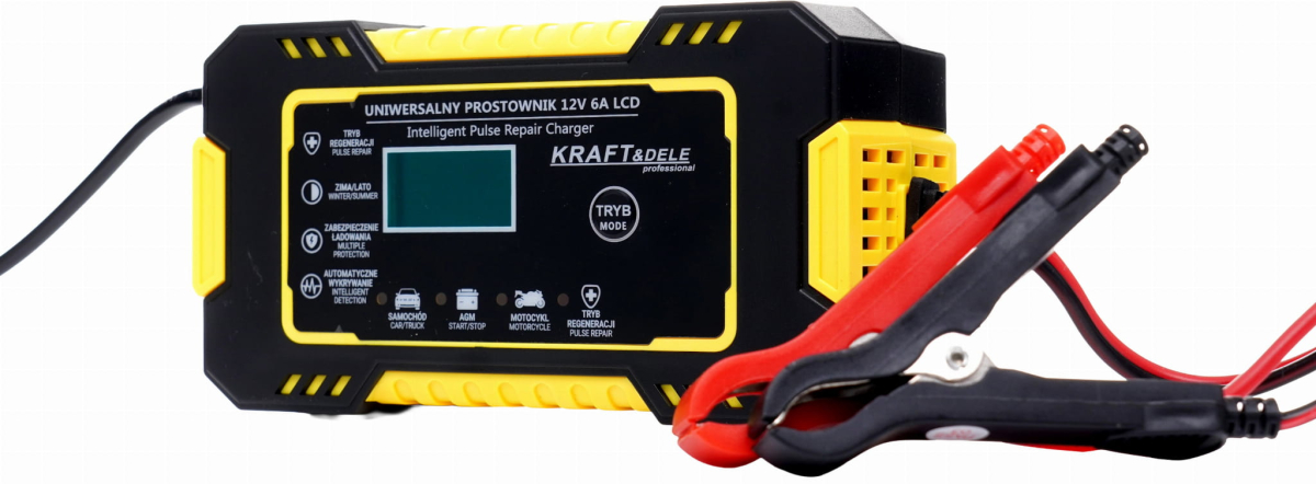 ФОТО КАРТИНКИ ЗОБРАЖЕННЯ Automatyczny prostownik akumulatorowy LCD 12V / 6A KD1290 РОЗДРІБ ОПТ ГУРТ ГУРТОМ ОПТОМ! З ЄВРОПИ! ЯКІСТЬ! Купити Львів Характеристики Ціна Оплата Доставка "БОГОДАР" ІНТЕРНЕТ-МАГАЗИН Огляд Рейтинг Порівняння Як вибрати Якісний
