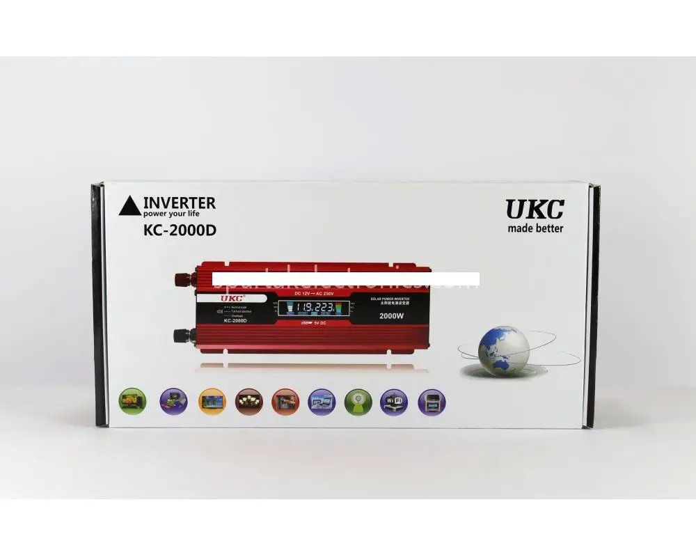 ФОТО КАРТИНКИ ЗОБРАЖЕННЯ Перетворювач AC/DC KC-2000D 2000W + LCD / 3739 РОЗДРІБ ОПТ ГУРТ ГУРТОМ ОПТОМ! З ЄВРОПИ! ЯКІСТЬ! Купити Львів Характеристики Ціна Оплата Доставка "БОГОДАР" ІНТЕРНЕТ-МАГАЗИН Огляд Рейтинг Порівняння Як вибрати Якісний