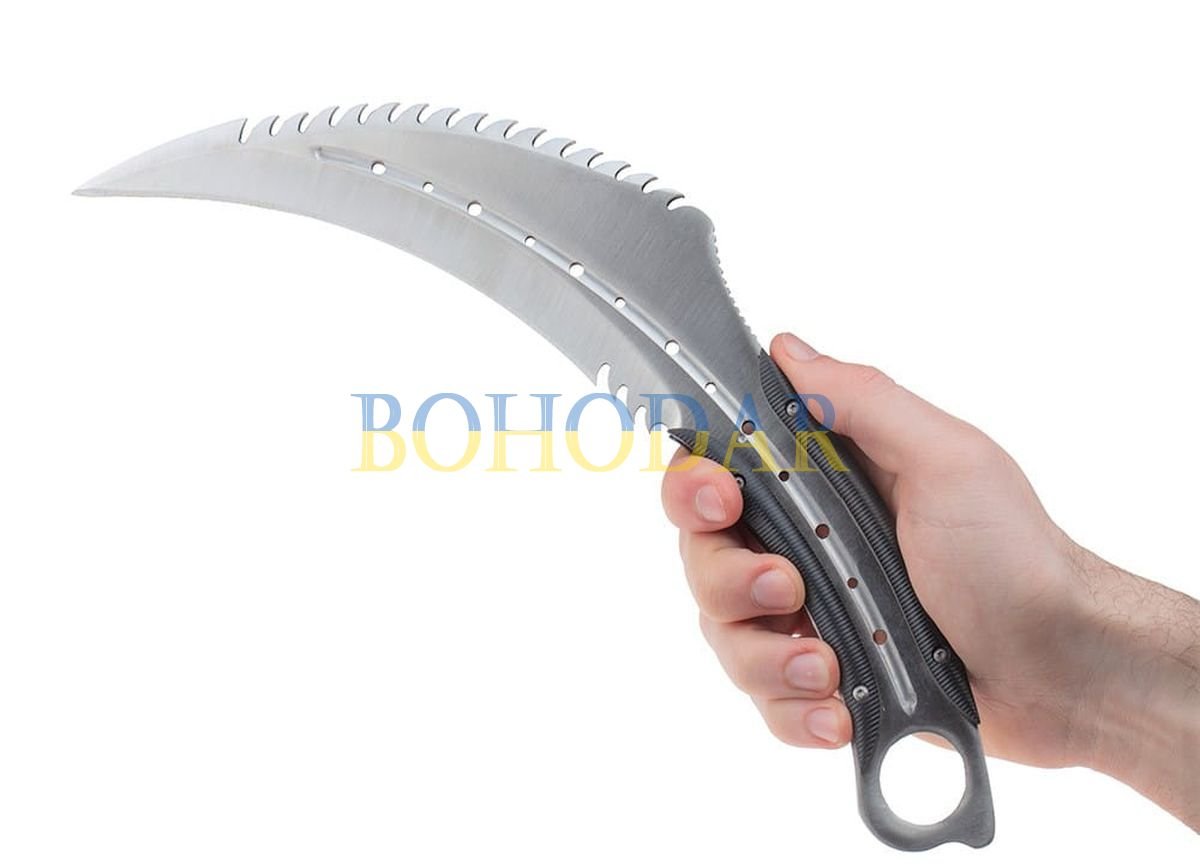ФОТО КАРТИНКИ ЗОБРАЖЕННЯ Ніж мисливський BSH N-071A нескладний 33 см великий KARAMBIT (КЕРАМБІТ) FULL TANG з зубцями (зазубринами) РОЗДРІБ ОПТ ГУРТ ГУРТОМ ОПТОМ! З ЄВРОПИ! ЯКІСТЬ! Купити Львів Характеристики Ціна Оплата Доставка "БОГОДАР" ІНТЕРНЕТ-МАГАЗИН Огляд Рейтинг Порівняння Як вибрати Якісний