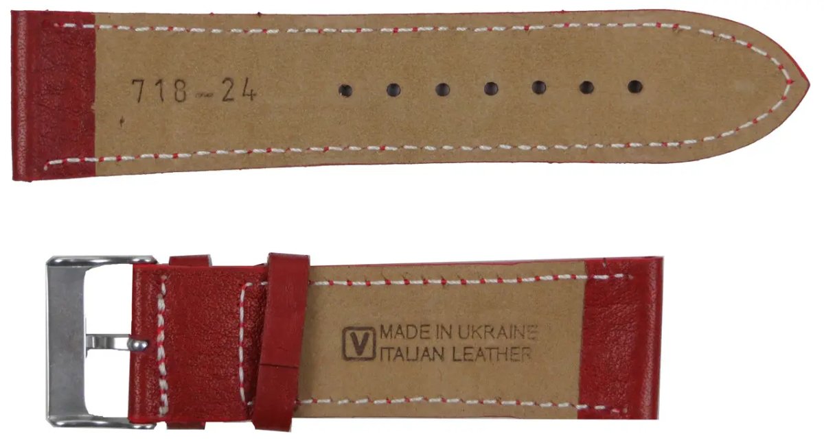 ФОТО КАРТИНКИ ЗОБРАЖЕННЯ Ремінець для годинника із шкіри під крокодила MYKHAIL IKHTYAR Ш24 мм червоний S718-24S red РОЗДРІБ ОПТ ГУРТ ГУРТОМ ОПТОМ! З ЄВРОПИ! ЯКІСТЬ! Купити Львів Характеристики Ціна Оплата Доставка "БОГОДАР" ІНТЕРНЕТ-МАГАЗИН Огляд Рейтинг Порівняння Як вибрати Якісний