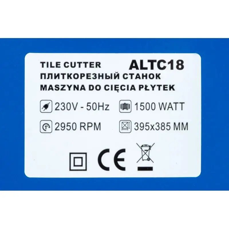 ФОТО КАРТИНКИ ЗОБРАЖЕННЯ Плиткоріз з водяним охолодженням AL-FA  ALTC18 : 1500 Вт, глибина різу-40 мм, 180 мм диск РОЗДРІБ ОПТ ГУРТ ГУРТОМ ОПТОМ! З ЄВРОПИ! ЯКІСТЬ! Купити Львів Характеристики Ціна Оплата Доставка "БОГОДАР" ІНТЕРНЕТ-МАГАЗИН Огляд Рейтинг Порівняння Як вибрати Якісний