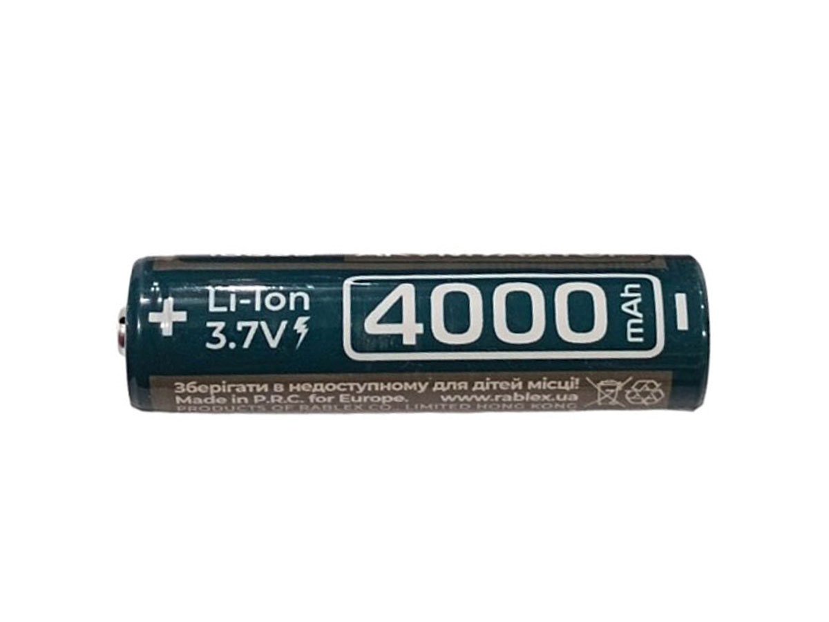 ФОТО КАРТИНКИ ЗОБРАЖЕННЯ Акумулятор 2 штуки RABLEX 18650 4000 mAh Li-Ion 3.7V без захисту Літій-Іонний ORIGINAL РОЗДРІБ ОПТ ГУРТ ГУРТОМ ОПТОМ! З ЄВРОПИ! ЯКІСТЬ! Купити Львів Характеристики Ціна Оплата Доставка "БОГОДАР" ІНТЕРНЕТ-МАГАЗИН Огляд Рейтинг Порівняння Як вибрати Якісний