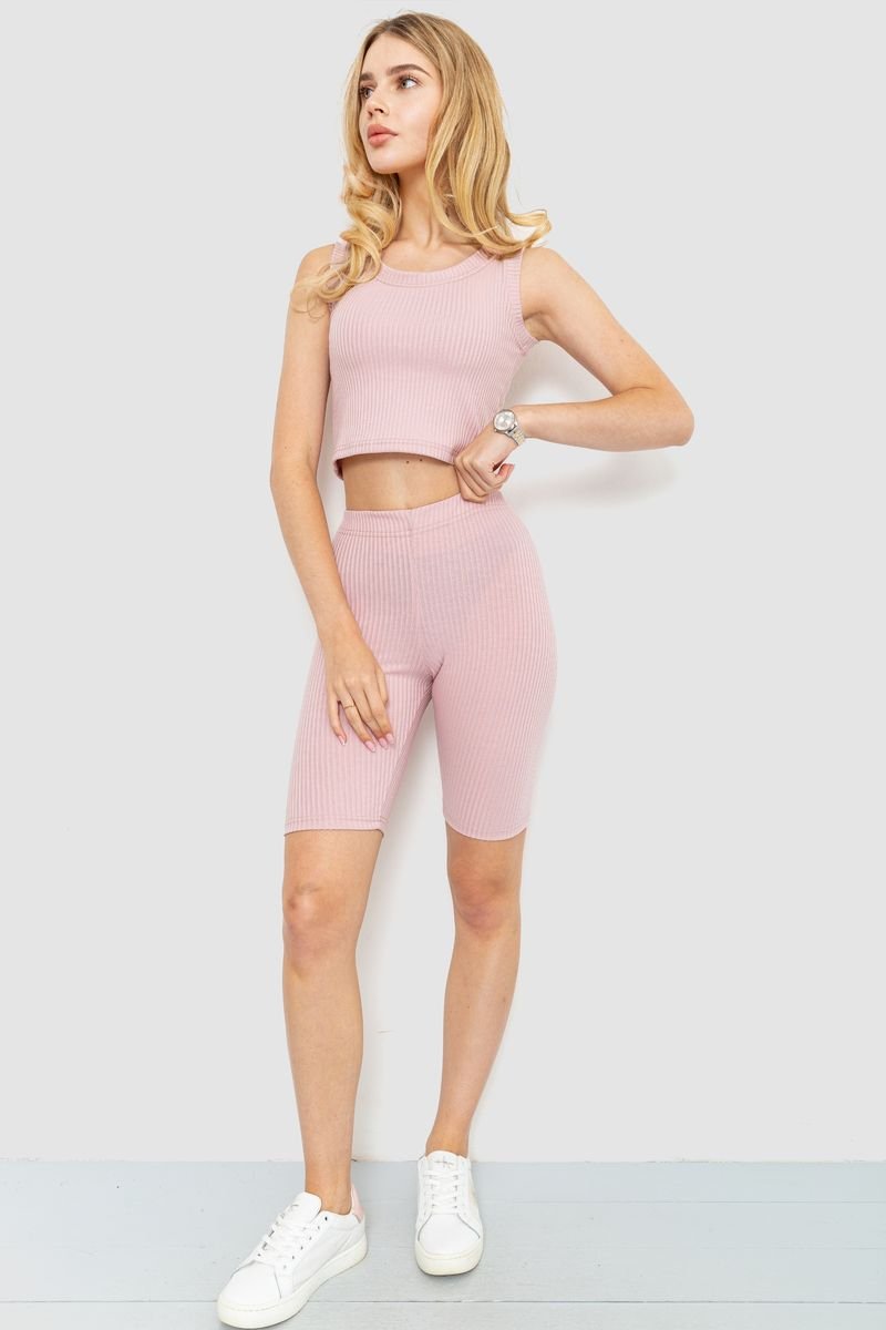 ФОТО КАРТИНКИ ЗОБРАЖЕННЯ Костюм жіночий в рубчик повсякденний AGER 214R700 M Пудровий РОЗДРІБ ОПТ ГУРТ ГУРТОМ ОПТОМ! З ЄВРОПИ! ЯКІСТЬ! Купити Львів Характеристики Ціна Оплата Доставка "БОГОДАР" ІНТЕРНЕТ-МАГАЗИН Огляд Рейтинг Порівняння Як вибрати Якісний