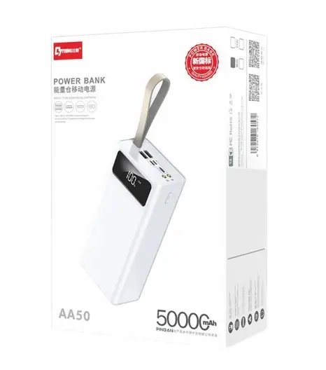 ФОТО КАРТИНКИ ЗОБРАЖЕННЯ Power Bank BIYA  AA50 50000mAh, 66W РОЗДРІБ ОПТ ГУРТ ГУРТОМ ОПТОМ! З ЄВРОПИ! ЯКІСТЬ! Купити Львів Характеристики Ціна Оплата Доставка "БОГОДАР" ІНТЕРНЕТ-МАГАЗИН Огляд Рейтинг Порівняння Як вибрати Якісний
