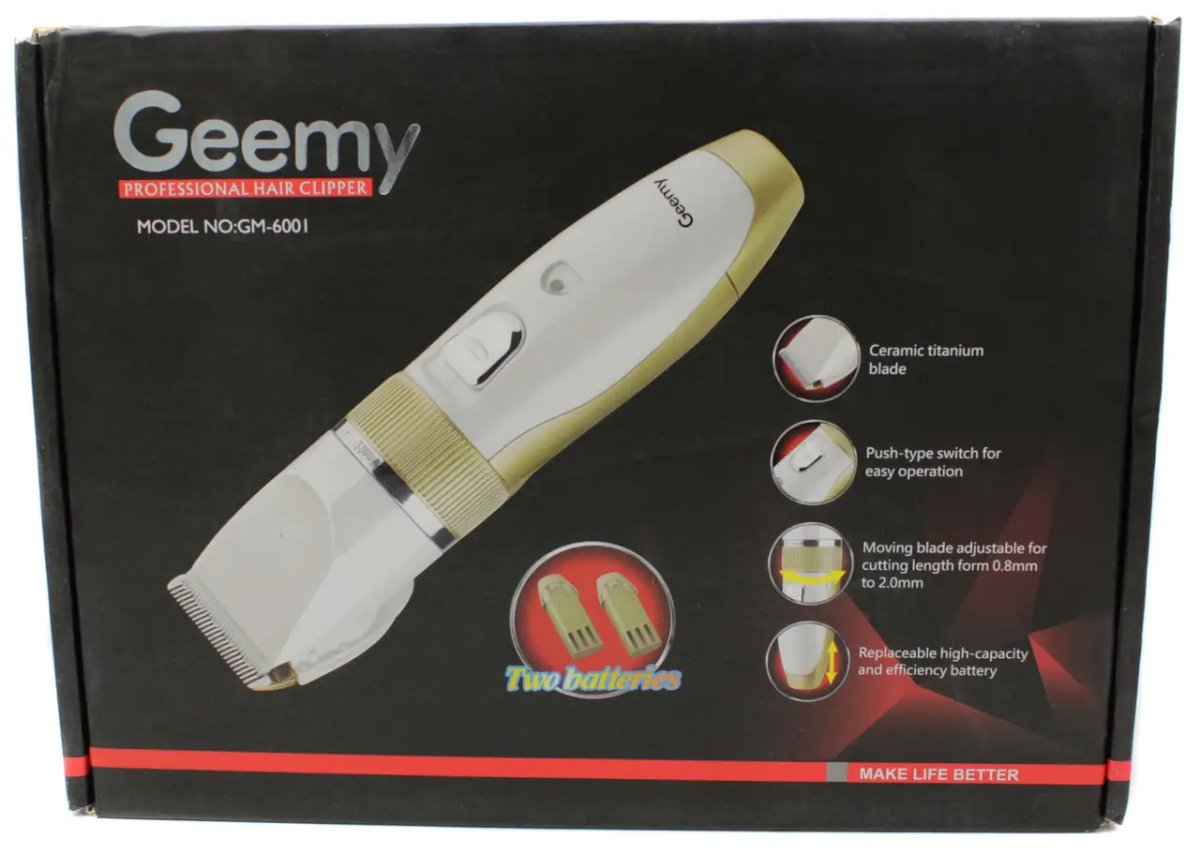 ФОТО КАРТИНКИ ЗОБРАЖЕННЯ Машинка для стриження GEEMY GM-6001 (кераміка) РОЗДРІБ ОПТ ГУРТ ГУРТОМ ОПТОМ! З ЄВРОПИ! ЯКІСТЬ! Купити Львів Характеристики Ціна Оплата Доставка "БОГОДАР" ІНТЕРНЕТ-МАГАЗИН Огляд Рейтинг Порівняння Як вибрати Якісний