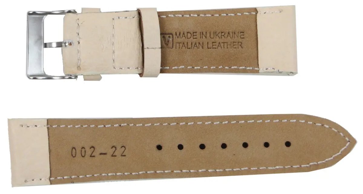 ФОТО КАРТИНКИ ЗОБРАЖЕННЯ Ремінець для годинника із шкіри MYKHAIL IKHTYAR Ш22 мм бежевий S002-022s beige РОЗДРІБ ОПТ ГУРТ ГУРТОМ ОПТОМ! З ЄВРОПИ! ЯКІСТЬ! Купити Львів Характеристики Ціна Оплата Доставка "БОГОДАР" ІНТЕРНЕТ-МАГАЗИН Огляд Рейтинг Порівняння Як вибрати Якісний