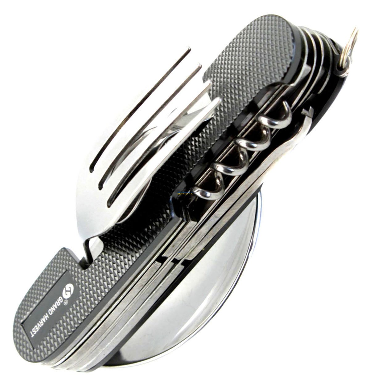 ФОТО КАРТИНКИ ЗОБРАЖЕННЯ GRAND HARVEST L-48-GE Мультитул столовий 11/1 графітовий колір РОЗДРІБ ОПТ ГУРТ ГУРТОМ ОПТОМ! З ЄВРОПИ! ЯКІСТЬ! Купити Львів Характеристики Ціна Оплата Доставка "БОГОДАР" ІНТЕРНЕТ-МАГАЗИН Огляд Рейтинг Порівняння Як вибрати Якісний