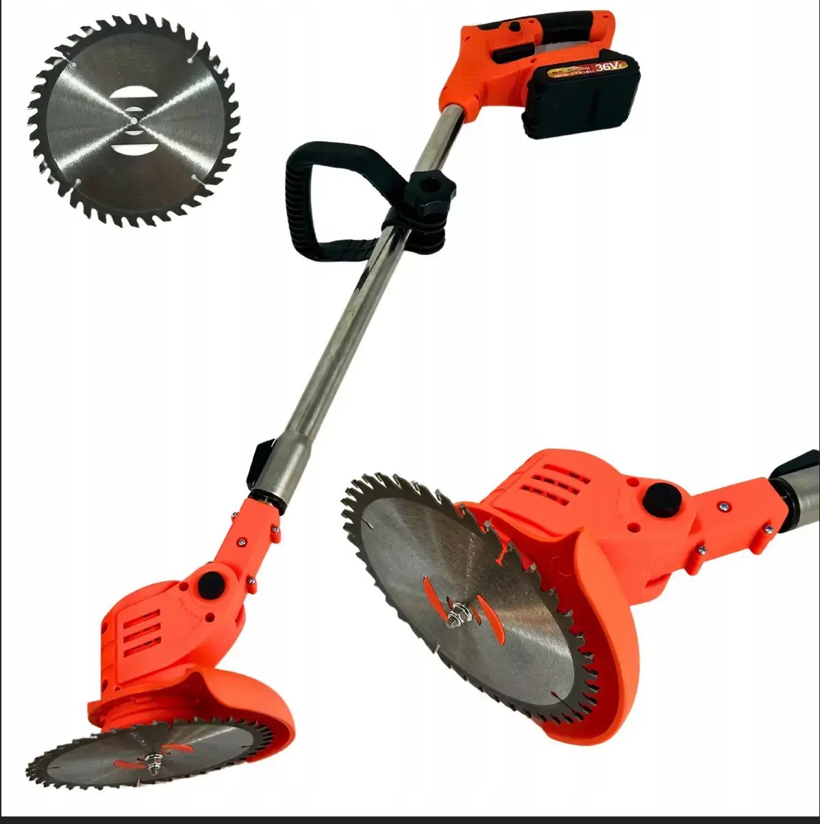 ФОТО КАРТИНКИ ЗОБРАЖЕННЯ Потужний акумуляторний тример Daolong : з АКБ 2 шт-36V+ЗП, 18000 об/хв, ширина 25 см, ніж/диск РОЗДРІБ ОПТ ГУРТ ГУРТОМ ОПТОМ! З ЄВРОПИ! ЯКІСТЬ! Купити Львів Характеристики Ціна Оплата Доставка "БОГОДАР" ІНТЕРНЕТ-МАГАЗИН Огляд Рейтинг Порівняння Як вибрати Якісний