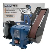 ФОТО КАРТИНКИ ЗОБРАЖЕННЯ Потужний точильно-шліфувальний верстат (точило-гріндер) PROFI-TEC PCG150/250 : 250 Вт, 150 мм диск, стрічка 50*686 мм (006972) РОЗДРІБ ОПТ ГУРТ ГУРТОМ ОПТОМ! З ЄВРОПИ! ЯКІСТЬ! Купити Львів Характеристики Ціна Оплата Доставка "БОГОДАР" ІНТЕРНЕТ-МАГАЗИН Огляд Рейтинг Порівняння Як вибрати Якісний