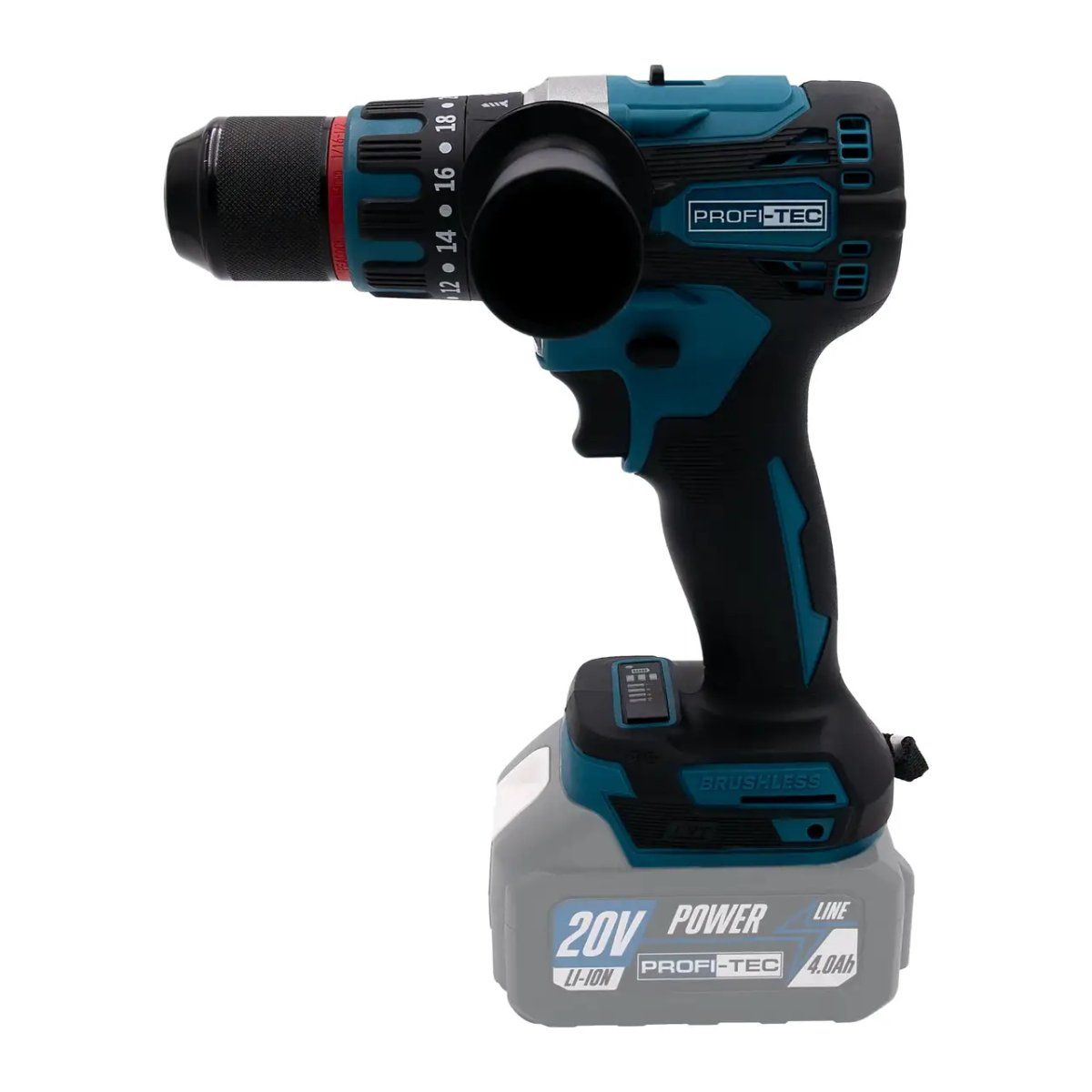 ФОТО КАРТИНКИ ЗОБРАЖЕННЯ Потужний акумуляторний шуруповерт PROFI-TEC DHP485BL POWERLINE : з АКБ 2 шт-20V х 4.0 Ah + ЗП (006269) РОЗДРІБ ОПТ ГУРТ ГУРТОМ ОПТОМ! З ЄВРОПИ! ЯКІСТЬ! Купити Львів Характеристики Ціна Оплата Доставка "БОГОДАР" ІНТЕРНЕТ-МАГАЗИН Огляд Рейтинг Порівняння Як вибрати Якісний