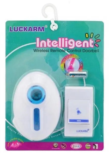 ФОТО КАРТИНКИ ЗОБРАЖЕННЯ Бездротовий дзвінок INTELLIGENT D8620 (38 мелодій гром. звуку) на батарейках РОЗДРІБ ОПТ ГУРТ ГУРТОМ ОПТОМ! З ЄВРОПИ! ЯКІСТЬ! Купити Львів Характеристики Ціна Оплата Доставка "БОГОДАР" ІНТЕРНЕТ-МАГАЗИН Огляд Рейтинг Порівняння Як вибрати Якісний