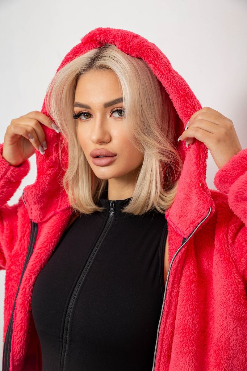 ФОТО КАРТИНКИ ЗОБРАЖЕННЯ Бомбер жіночий з капюшоном AGER 257R48-1 XL Рожевий РОЗДРІБ ОПТ ГУРТ ГУРТОМ ОПТОМ! З ЄВРОПИ! ЯКІСТЬ! Купити Львів Характеристики Ціна Оплата Доставка "БОГОДАР" ІНТЕРНЕТ-МАГАЗИН Огляд Рейтинг Порівняння Як вибрати Якісний