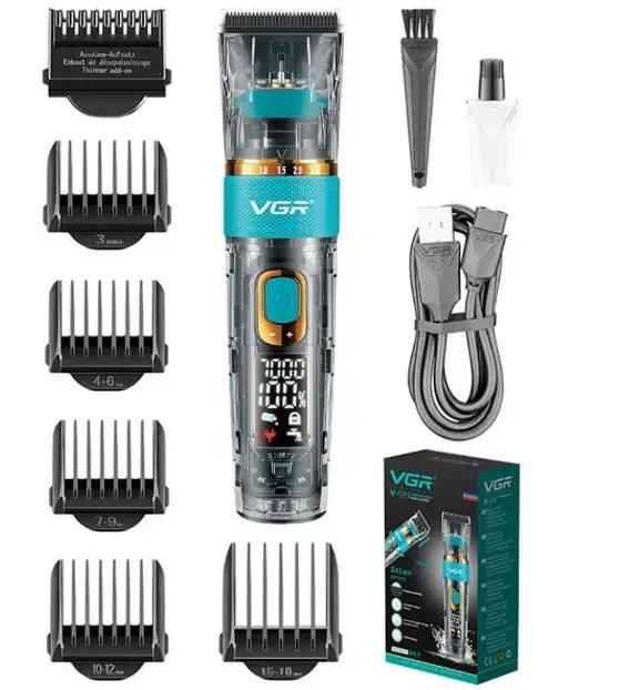 ФОТО КАРТИНКИ ЗОБРАЖЕННЯ Машинка для стриження волоc і бороди VGR V-695 з LED-дисплеєм IPX7 ступінь вологозахисту РОЗДРІБ ОПТ ГУРТ ГУРТОМ ОПТОМ! З ЄВРОПИ! ЯКІСТЬ! Купити Львів Характеристики Ціна Оплата Доставка "БОГОДАР" ІНТЕРНЕТ-МАГАЗИН Огляд Рейтинг Порівняння Як вибрати Якісний
