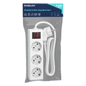 ФОТО КАРТИНКИ ЗОБРАЖЕННЯ Мережевий фільтр RABLEX RB3-5M 3 розетки 5 метрів 16 A 1.5mm 3500W РОЗДРІБ ОПТ ГУРТ ГУРТОМ ОПТОМ! З ЄВРОПИ! ЯКІСТЬ! Купити Львів Характеристики Ціна Оплата Доставка "БОГОДАР" ІНТЕРНЕТ-МАГАЗИН Огляд Рейтинг Порівняння Як вибрати Якісний