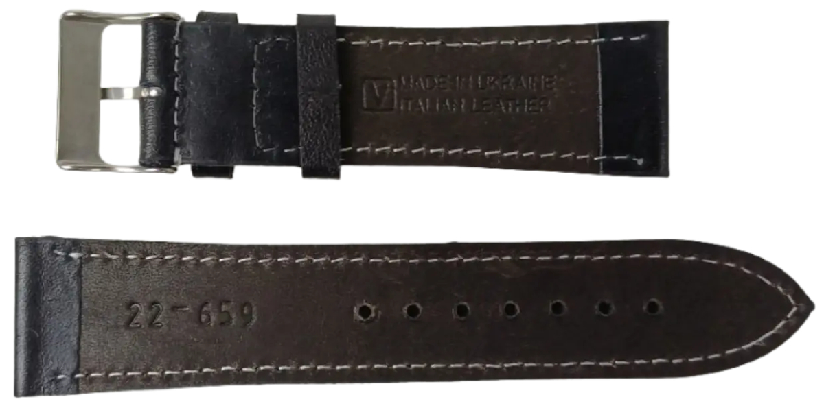 ФОТО КАРТИНКИ ЗОБРАЖЕННЯ Шкіряний ремінець для годинника MYKHAIL IKHTYAR, шириною 22 мм чорний S22-659S black РОЗДРІБ ОПТ ГУРТ ГУРТОМ ОПТОМ! З ЄВРОПИ! ЯКІСТЬ! Купити Львів Характеристики Ціна Оплата Доставка "БОГОДАР" ІНТЕРНЕТ-МАГАЗИН Огляд Рейтинг Порівняння Як вибрати Якісний
