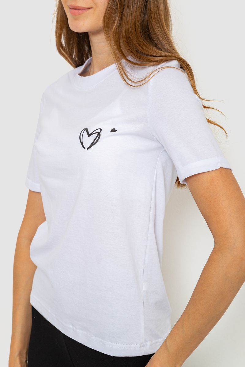 ФОТО КАРТИНКИ ЗОБРАЖЕННЯ Жіноча футболка з принтом AGER 241R122 S Білий РОЗДРІБ ОПТ ГУРТ ГУРТОМ ОПТОМ! З ЄВРОПИ! ЯКІСТЬ! Купити Львів Характеристики Ціна Оплата Доставка "БОГОДАР" ІНТЕРНЕТ-МАГАЗИН Огляд Рейтинг Порівняння Як вибрати Якісний