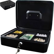 ФОТО КАРТИНКИ ЗОБРАЖЕННЯ Скринька для грошей MALATEC 1216 GIGANT 30 см металева кешбокс сейф для грошей документів ключів золота і т.п. дуже велика 30x24x9 см чорна РОЗДРІБ ОПТ ГУРТ ГУРТОМ ОПТОМ! З ЄВРОПИ! ЯКІСТЬ! Купити Львів Характеристики Ціна Оплата Доставка "БОГОДАР" ІНТЕРНЕТ-МАГАЗИН Огляд Рейтинг Порівняння Як вибрати Якісний