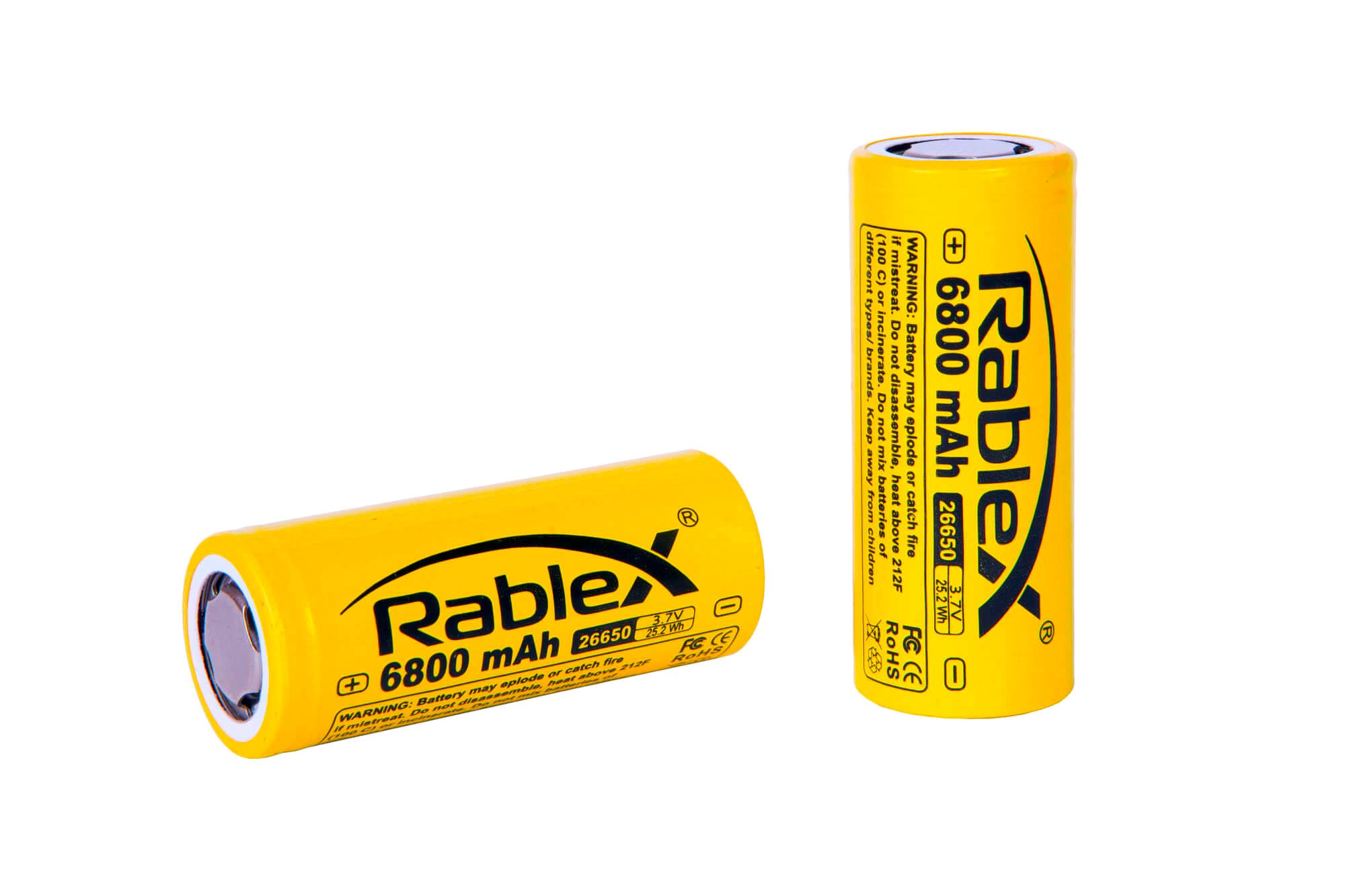 ФОТО КАРТИНКИ ЗОБРАЖЕННЯ Акумулятор 2 штуки RABLEX 26650 6800 mAh Li-Ion 3.7V 25.2Wh з захистом Літій-Іонний ORIGINAL РОЗДРІБ ОПТ ГУРТ ГУРТОМ ОПТОМ! З ЄВРОПИ! ЯКІСТЬ! Купити Львів Характеристики Ціна Оплата Доставка "БОГОДАР" ІНТЕРНЕТ-МАГАЗИН Огляд Рейтинг Порівняння Як вибрати Якісний