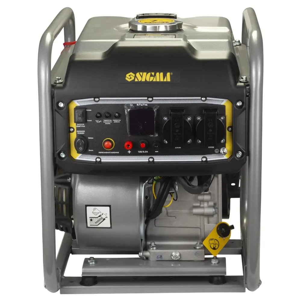 ФОТО КАРТИНКИ ЗОБРАЖЕННЯ Генератор інверторний бензиновий SIGMA : 4.0/4.5кВт, бак 7л, 4-х тактний, ручний запуск (5710841) РОЗДРІБ ОПТ ГУРТ ГУРТОМ ОПТОМ! З ЄВРОПИ! ЯКІСТЬ! Купити Львів Характеристики Ціна Оплата Доставка "БОГОДАР" ІНТЕРНЕТ-МАГАЗИН Огляд Рейтинг Порівняння Як вибрати Якісний