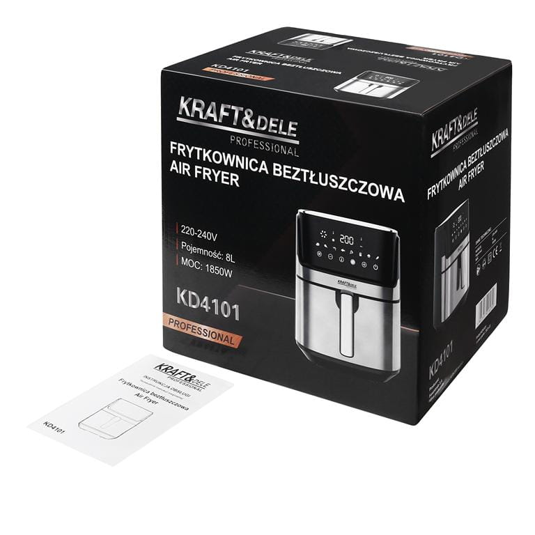 ФОТО КАРТИНКИ ЗОБРАЖЕННЯ AIRFRYER FRYTKOWNICA BEZTŁUSZCZOWA 8L KRAFT&DELE KD4101 1850W РОЗДРІБ ОПТ ГУРТ ГУРТОМ ОПТОМ! З ЄВРОПИ! ЯКІСТЬ! Купити Львів Характеристики Ціна Оплата Доставка "БОГОДАР" ІНТЕРНЕТ-МАГАЗИН Огляд Рейтинг Порівняння Як вибрати Якісний