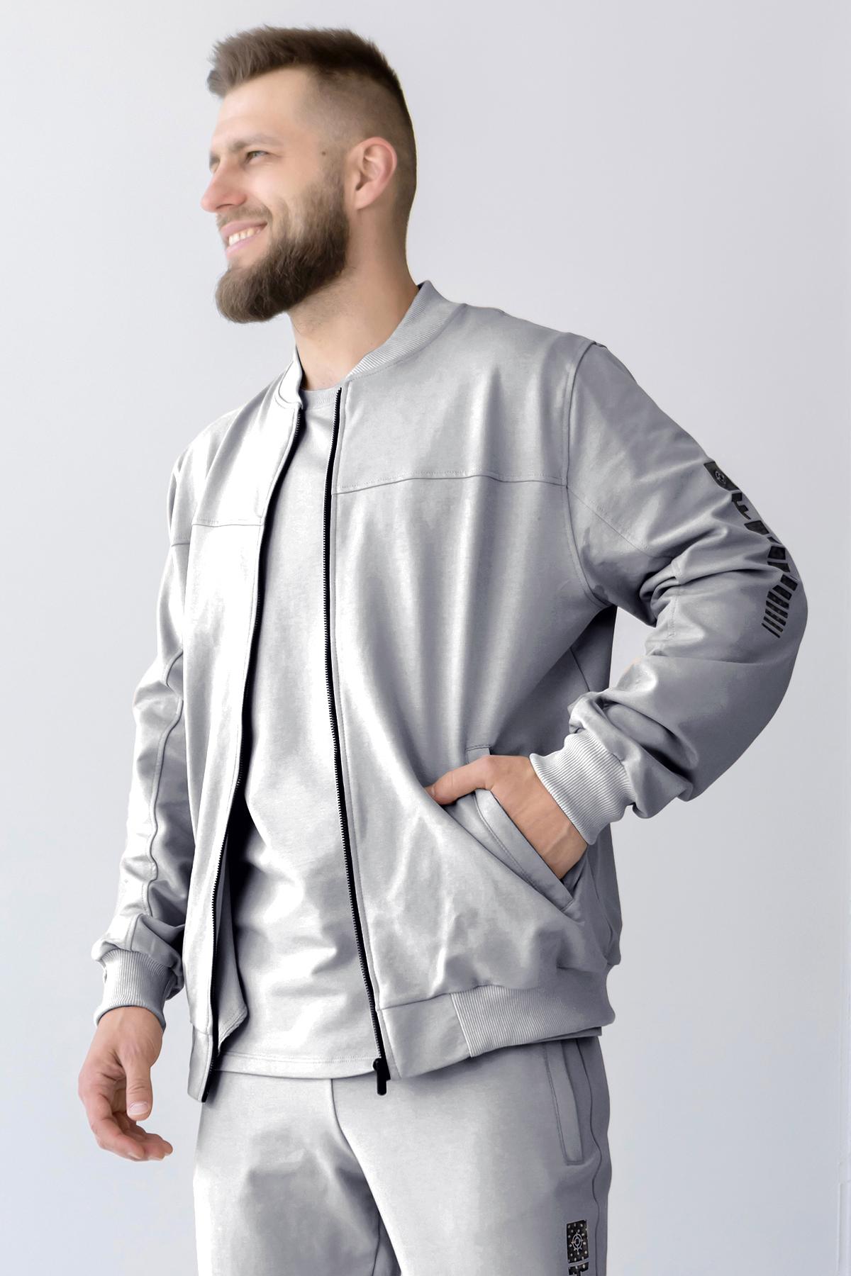 ФОТО КАРТИНКИ ЗОБРАЖЕННЯ Бомбер чоловічий TOTALFIT AM1-LD91-2XL 2XL Світло-сірий РОЗДРІБ ОПТ ГУРТ ГУРТОМ ОПТОМ! З ЄВРОПИ! ЯКІСТЬ! Купити Львів Характеристики Ціна Оплата Доставка "БОГОДАР" ІНТЕРНЕТ-МАГАЗИН Огляд Рейтинг Порівняння Як вибрати Якісний