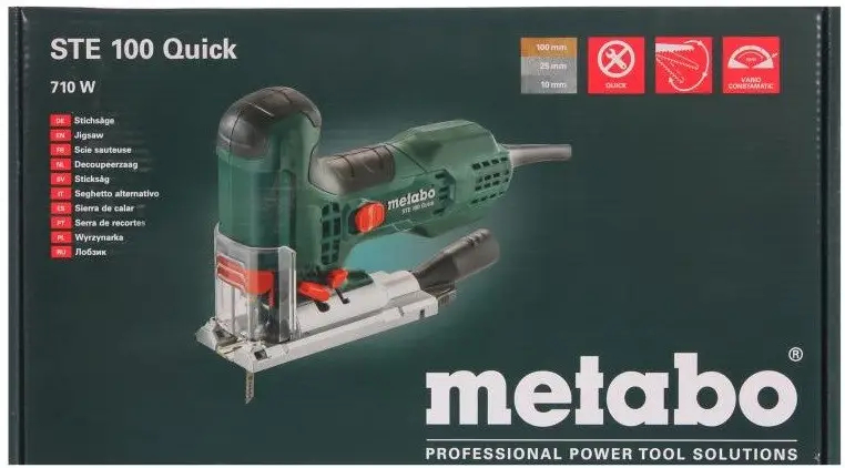 ФОТО КАРТИНКИ ЗОБРАЖЕННЯ Професійний електричний лобзик METABO STE 100 Quick : 710 Вт (601100000) РОЗДРІБ ОПТ ГУРТ ГУРТОМ ОПТОМ! З ЄВРОПИ! ЯКІСТЬ! Купити Львів Характеристики Ціна Оплата Доставка "БОГОДАР" ІНТЕРНЕТ-МАГАЗИН Огляд Рейтинг Порівняння Як вибрати Якісний