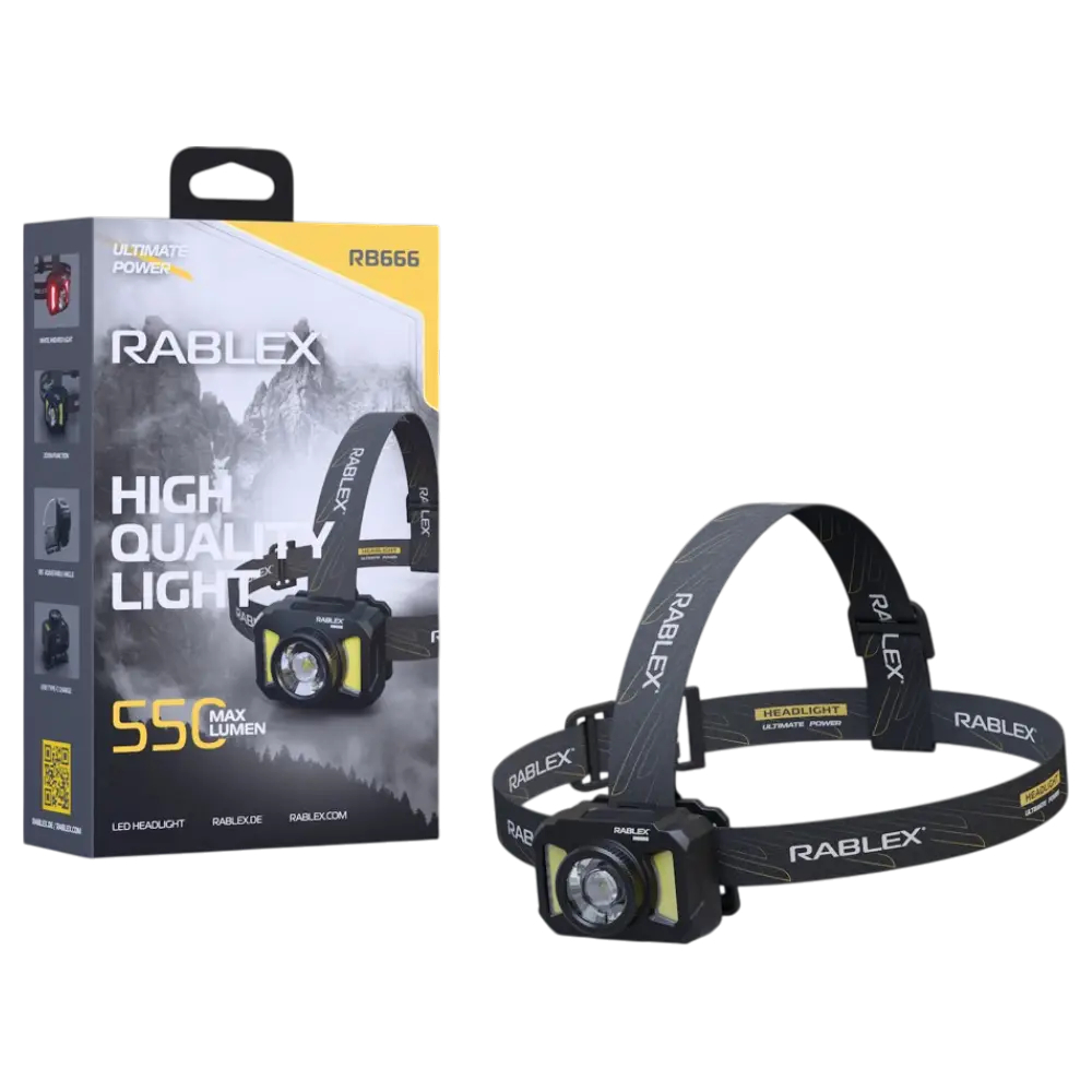 ФОТО КАРТИНКИ ЗОБРАЖЕННЯ Налобний ліхтар RABLEX RB666, білий + червоний, 550 lumen, акум, Type-C РОЗДРІБ ОПТ ГУРТ ГУРТОМ ОПТОМ! З ЄВРОПИ! ЯКІСТЬ! Купити Львів Характеристики Ціна Оплата Доставка "БОГОДАР" ІНТЕРНЕТ-МАГАЗИН Огляд Рейтинг Порівняння Як вибрати Якісний