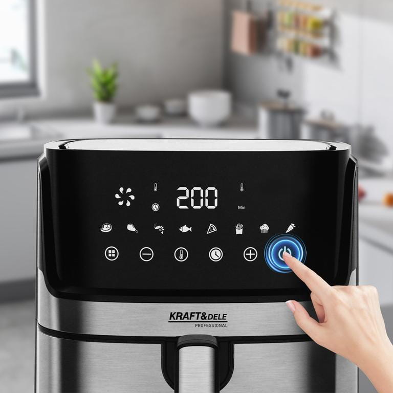 ФОТО КАРТИНКИ ЗОБРАЖЕННЯ AIRFRYER FRYTKOWNICA BEZTŁUSZCZOWA 8L KRAFT&DELE KD4101 1850W РОЗДРІБ ОПТ ГУРТ ГУРТОМ ОПТОМ! З ЄВРОПИ! ЯКІСТЬ! Купити Львів Характеристики Ціна Оплата Доставка "БОГОДАР" ІНТЕРНЕТ-МАГАЗИН Огляд Рейтинг Порівняння Як вибрати Якісний